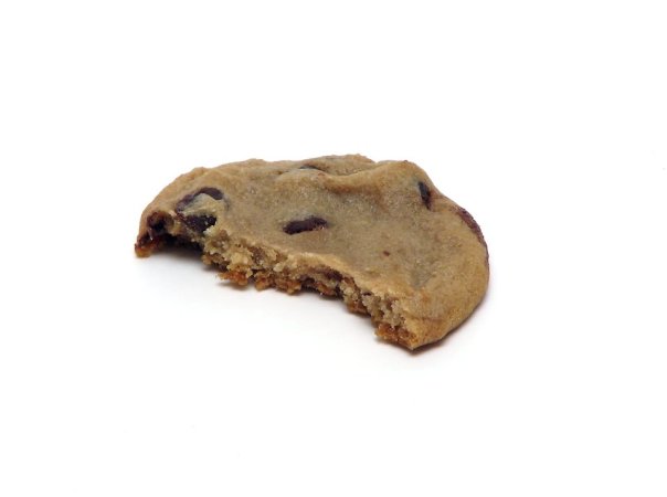 Note: Cookie pictured does not actually contain pebbles or cilantro.